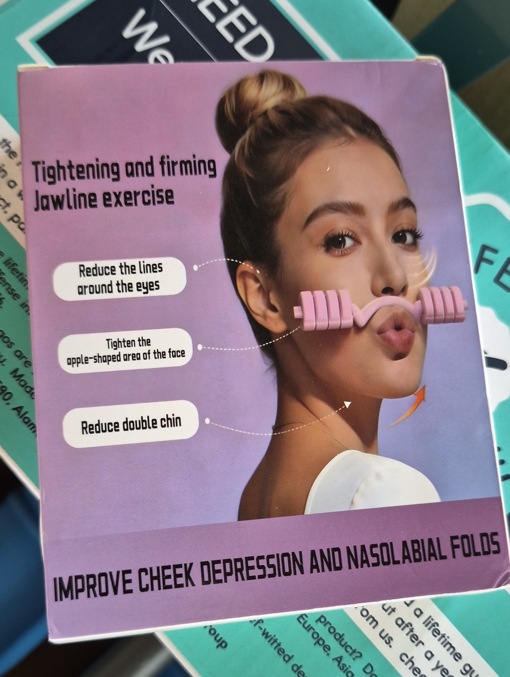Facial Jawline Exerciser - Pink